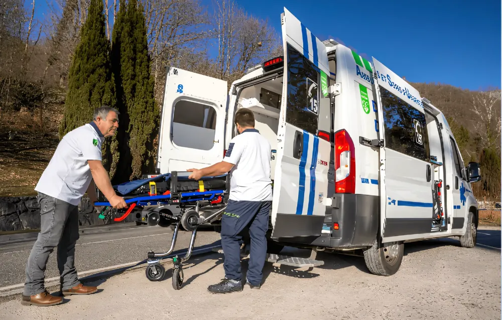 ambulanciers des Ambulances Taxis  Du Lavedan & Leader