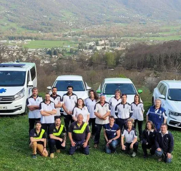 équipe des Ambulances Taxis  Du Lavedan & Leader